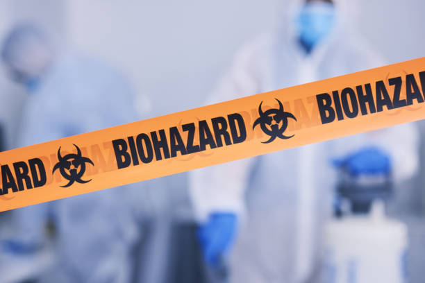 Professional Blood Cleanup technician working in Lyndhurst, OH